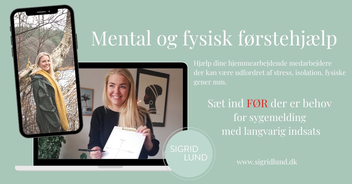 Mental og fysisk førstehjælp 